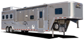 Living quarters trailers for sale at All American Trailers